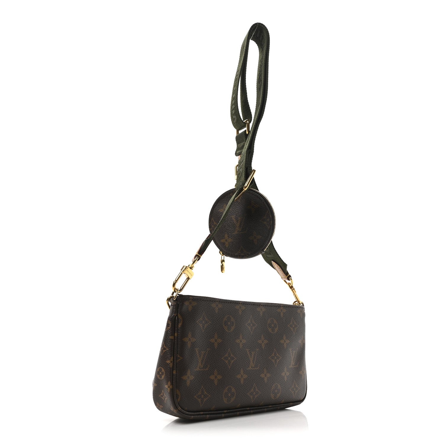 Louis Vuitton Monogram Multi Pochette Accessories Kaki 3 of 9
