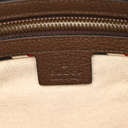 Gucci Soft GG Supreme Monogram Courrier Web Medium Flat Messenger Bag Beige New Acero Multicolor 6 of 10