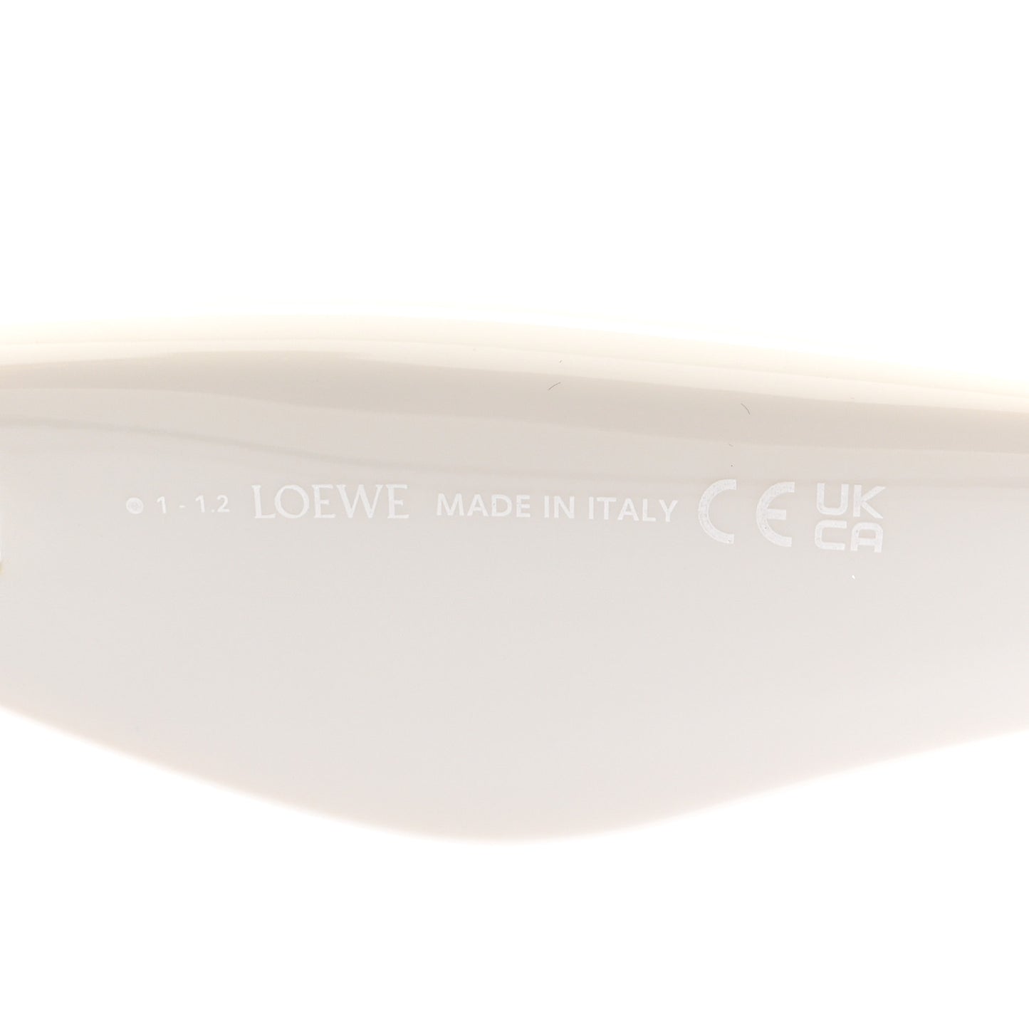 Acetate Inflated Sunglasses LW40099I White