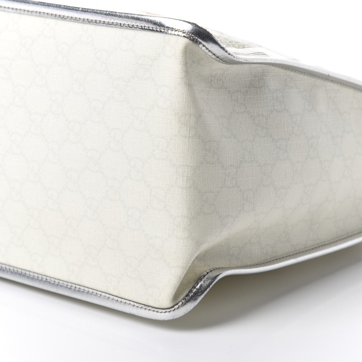 GG Plus Monogram Roma Print Medium Joy Tote Bag White