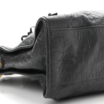 Balenciaga Agneau Classic Gold Hardware City Gris Fossile Anthracite 9 of 10