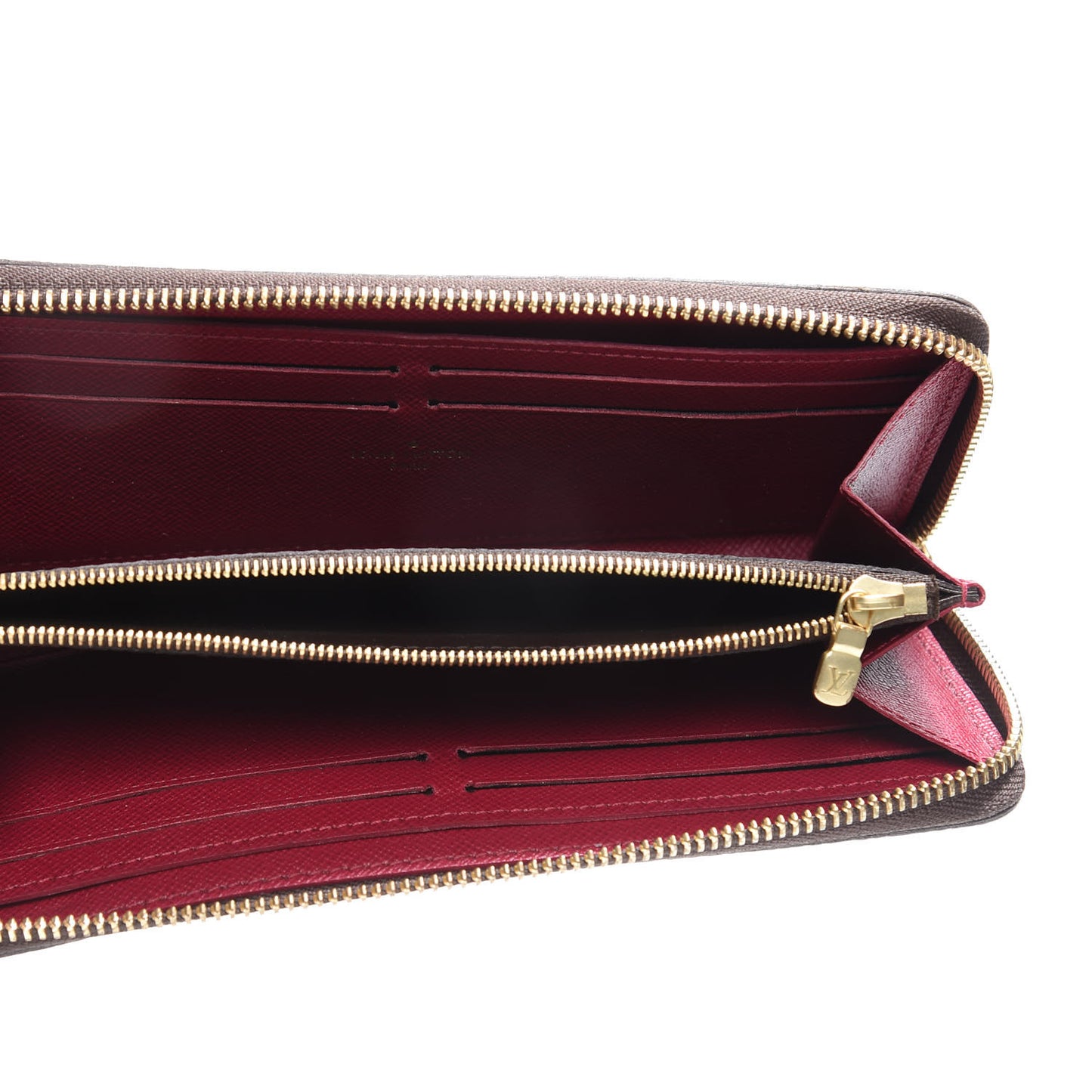 Monogram Clemence Wallet Fuchsia