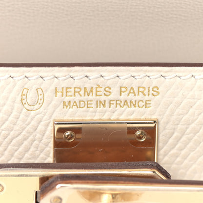 Hermes Epsom Mini Horseshoe Kelly Sellier 20 Craie Sesame 18 of 32