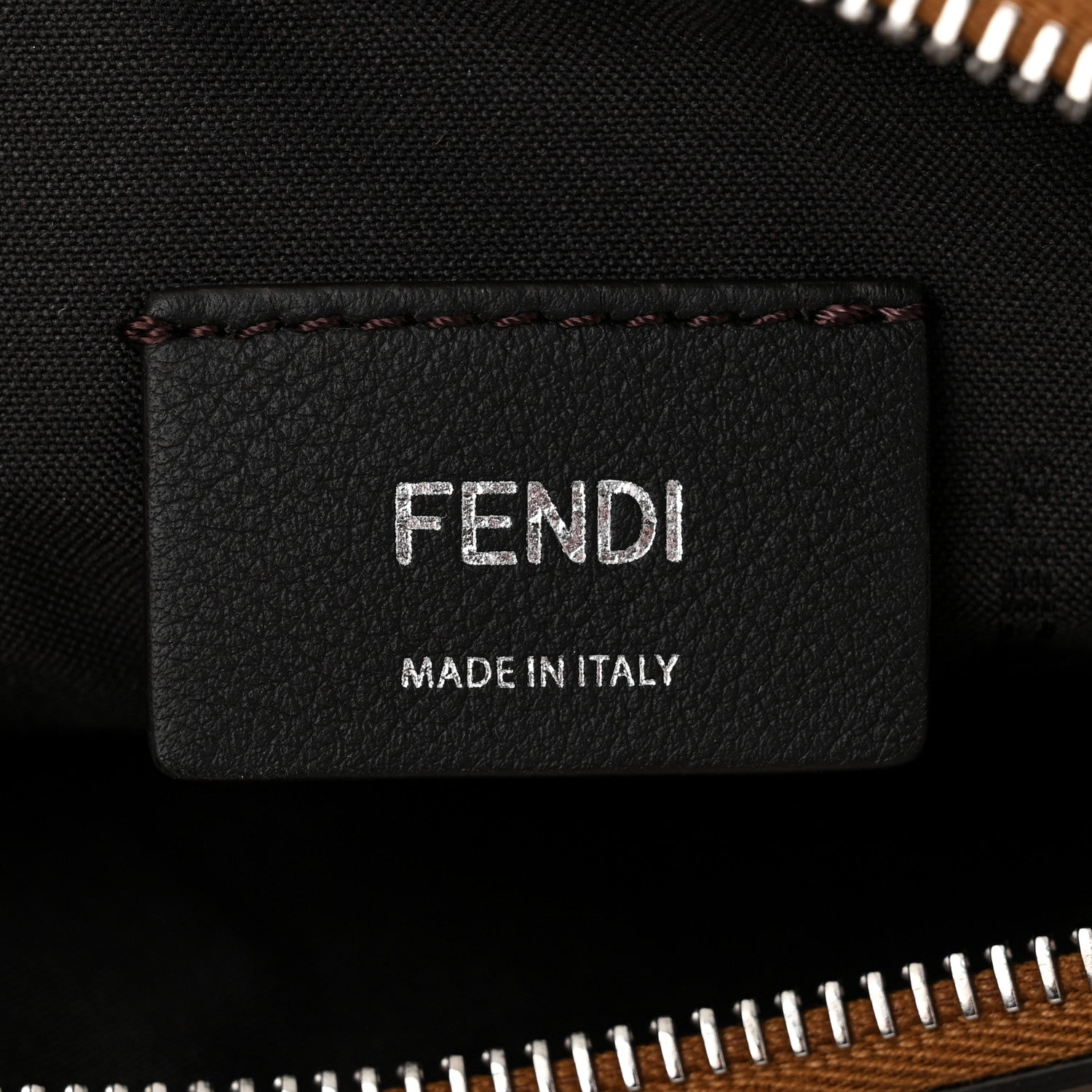 Fendi Vitello Grace Matte Small Fendigraphy Hobo Bag Caramello 6 of 10