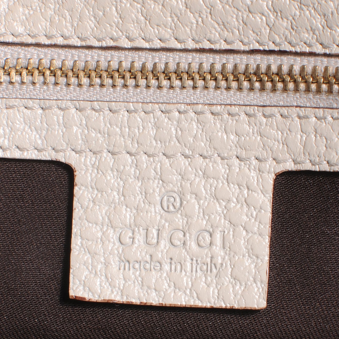 Leather Bamboo Top Handle Bag Ivory