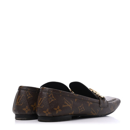 Louis Vuitton Monogram Upper Case Flat Loafer 40 4 of 21