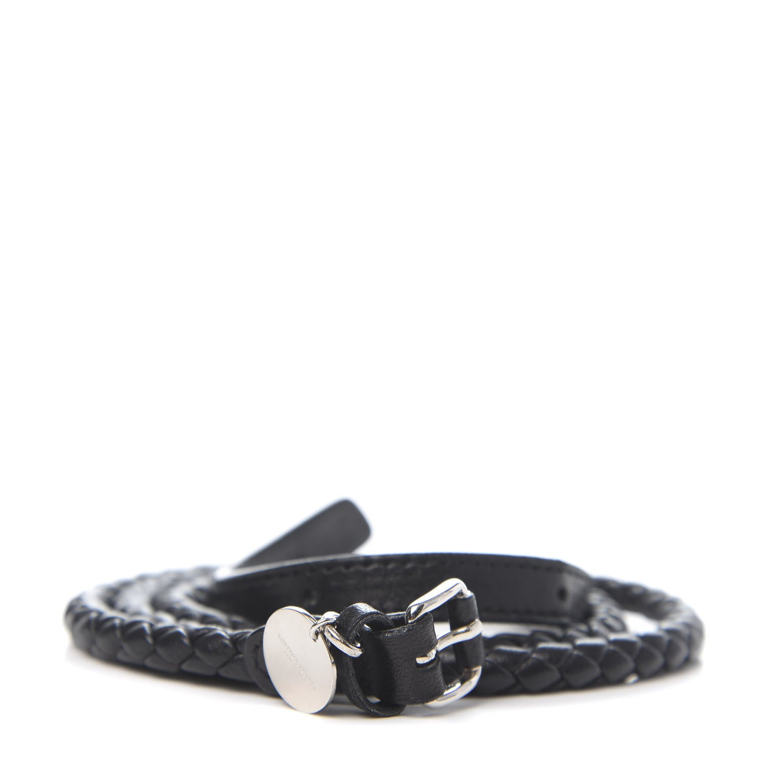 Bottega Veneta Nappa Intrecciato Belt 90 36 Black 1 of 6