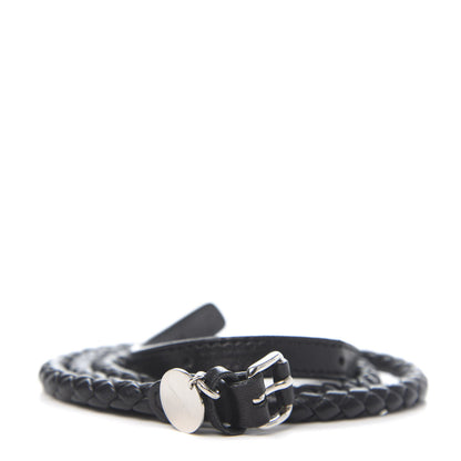Bottega Veneta Nappa Intrecciato Belt 90 36 Black 1 of 6