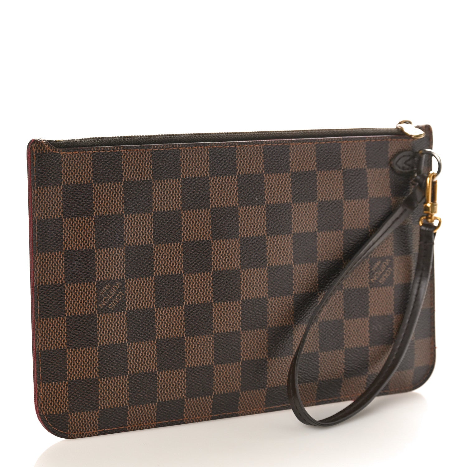 Louis Vuitton Damier Ebene Neverfull MM GM Pochette 3 of 11