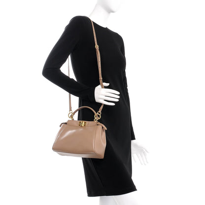 Fendi Nappa Mini Peekaboo Iconic Satchel Ratmusquet 2 of 9