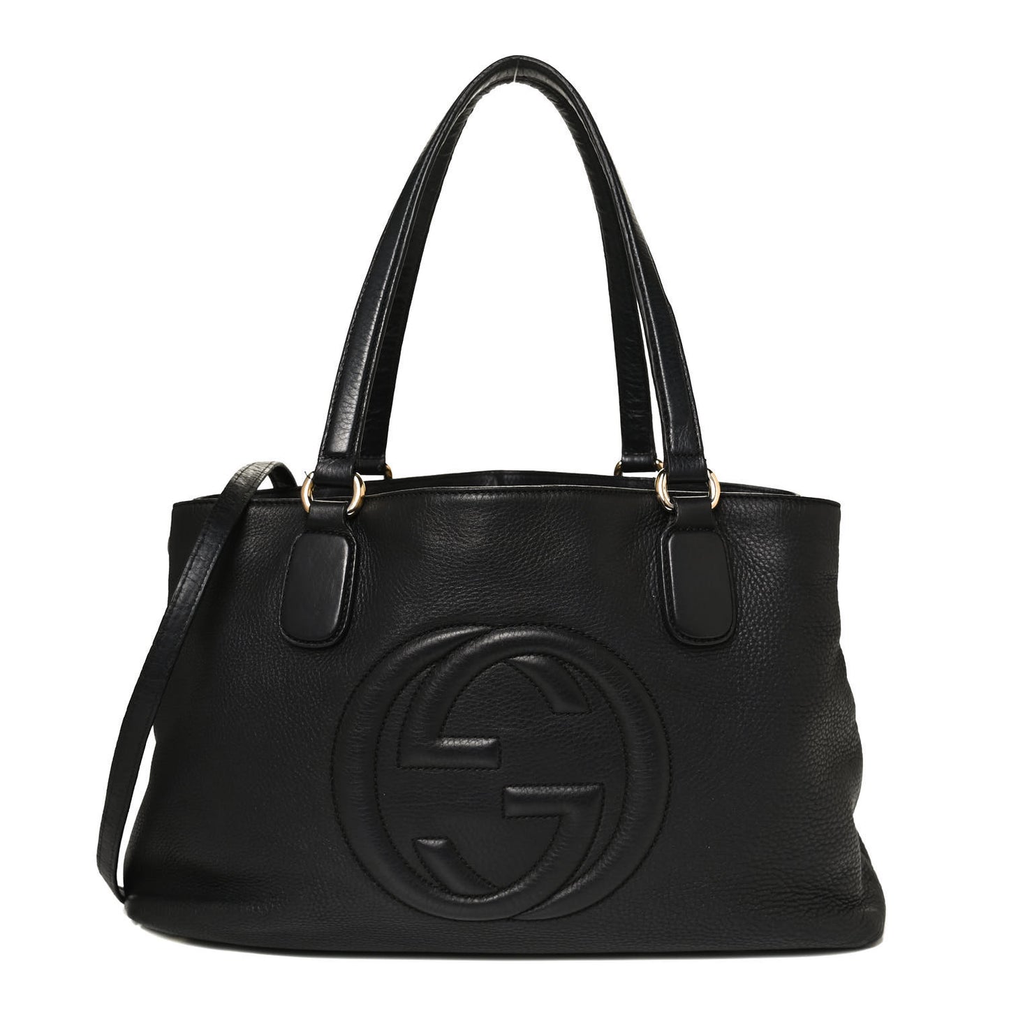 Cellarius Calfskin Medium Soho Working Tote Black