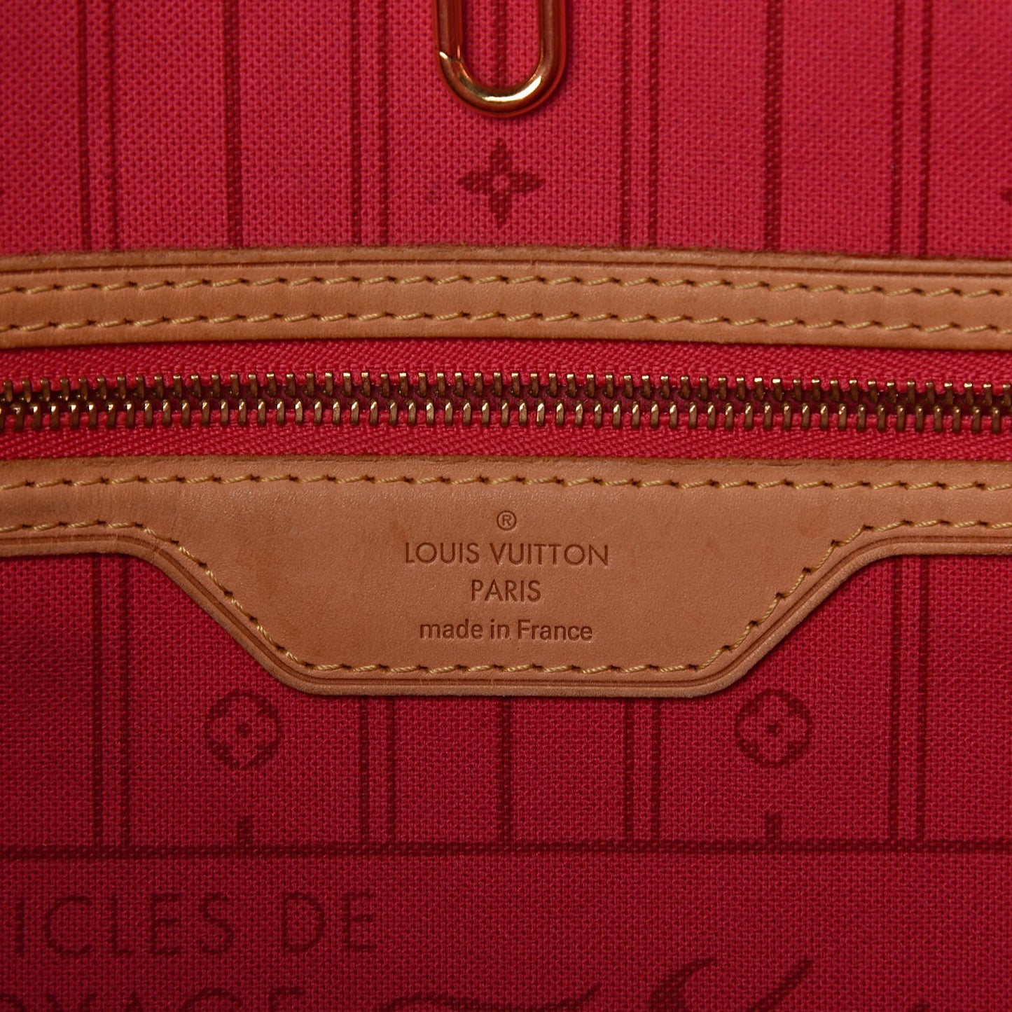 Monogram My LV Heritage Neverfull MM Fuchsia Blue de France