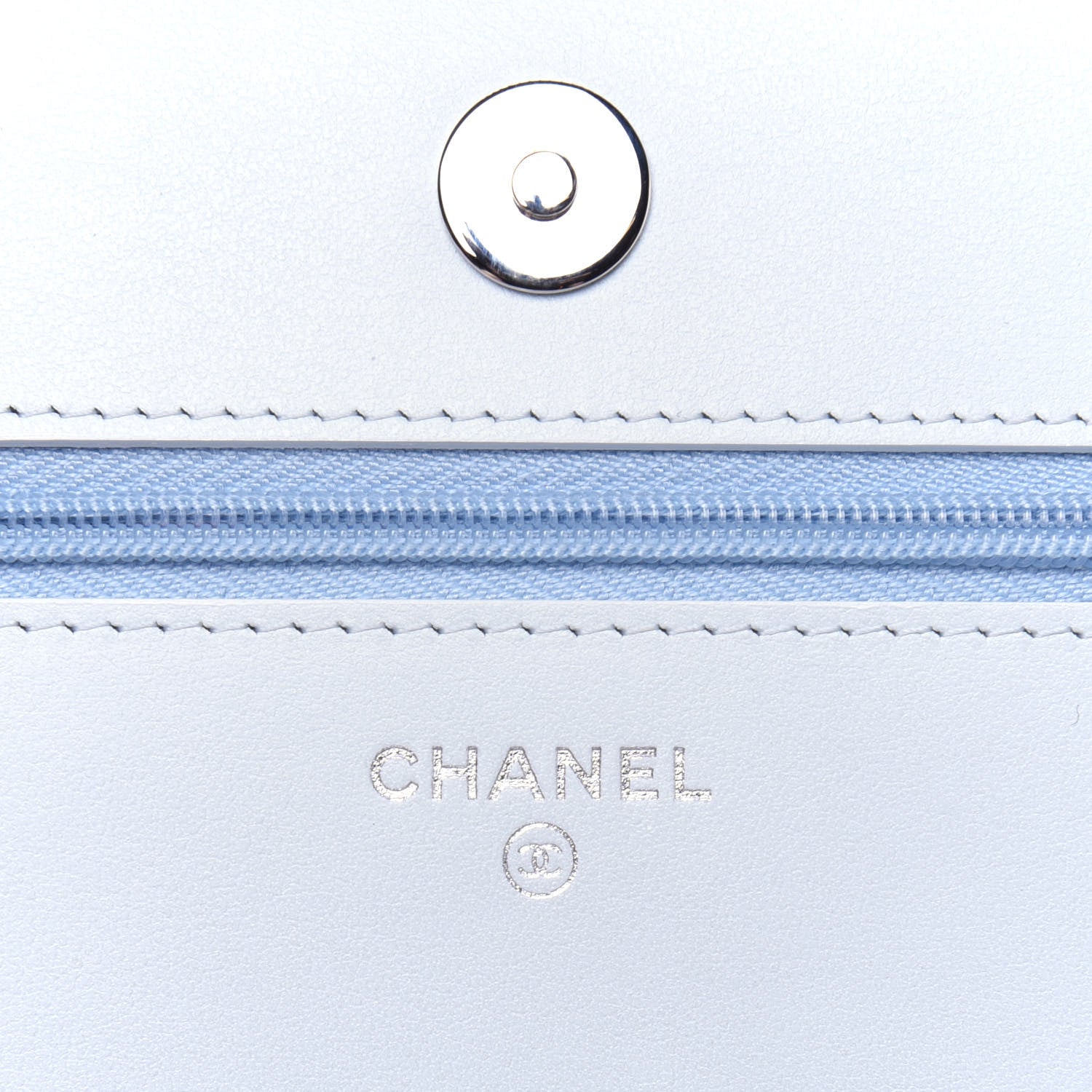 Chanel Canvas Quilted Jungle Jeans Wallet on Chain WOC Multicolor 6 of 19