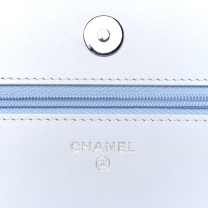Chanel Canvas Quilted Jungle Jeans Wallet on Chain WOC Multicolor 6 of 19