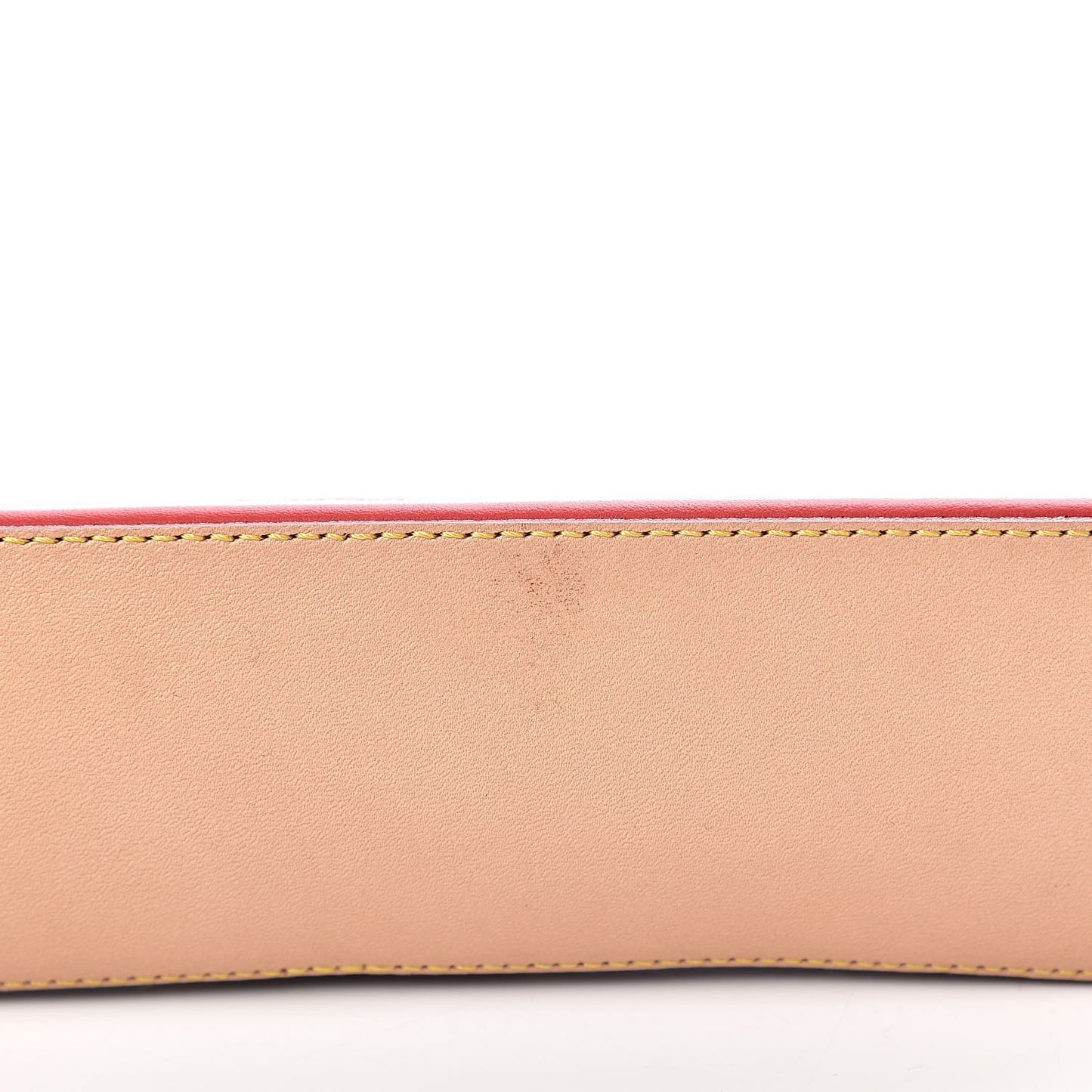 Monogram Elizabeth Pencil Pouch Red