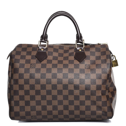 Louis Vuitton Damier Ebene Speedy 30 1 of 8