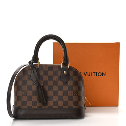 Louis Vuitton Damier Ebene Alma BB 10 of 10