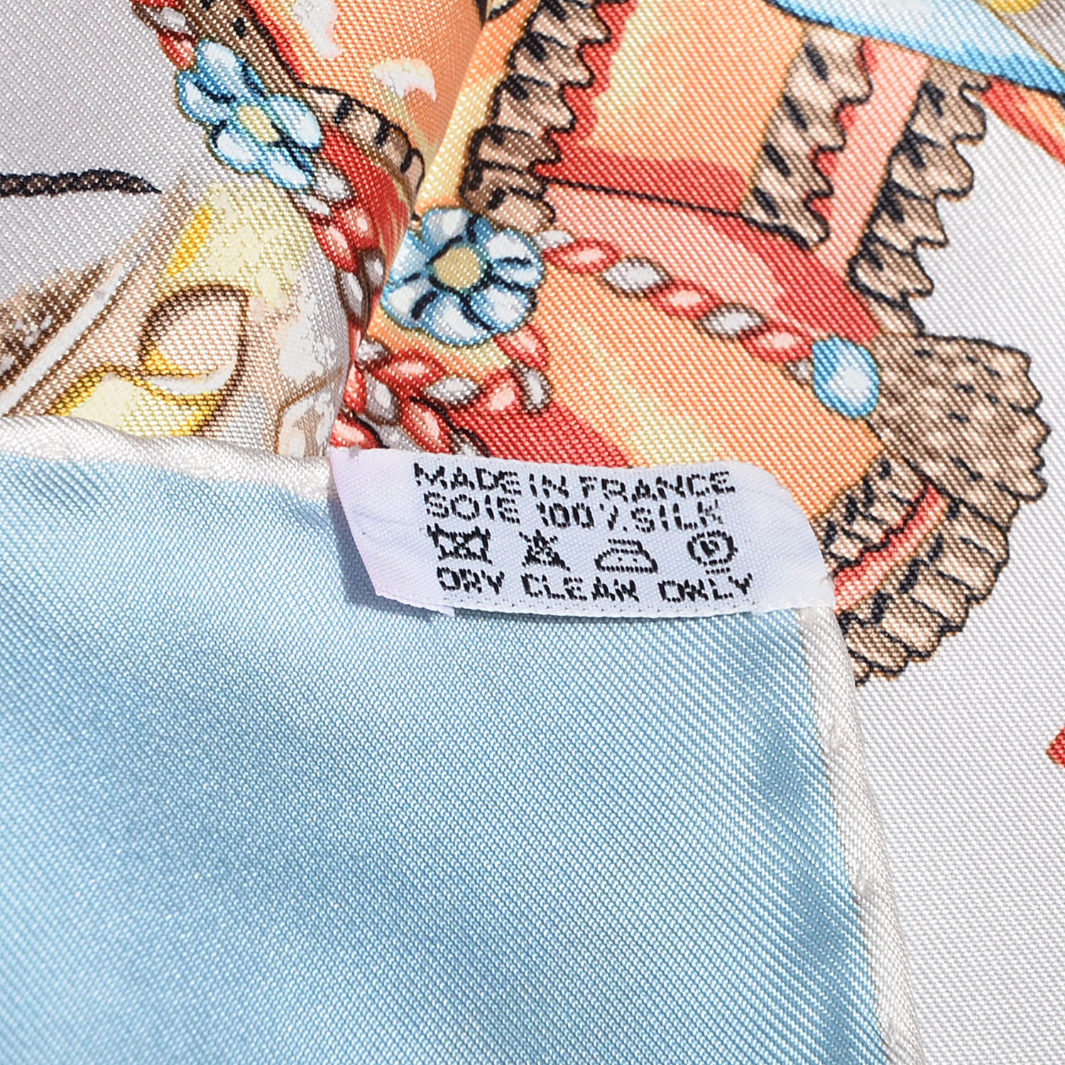Hermes Silk Paperoles Scarf 90 6 of 6