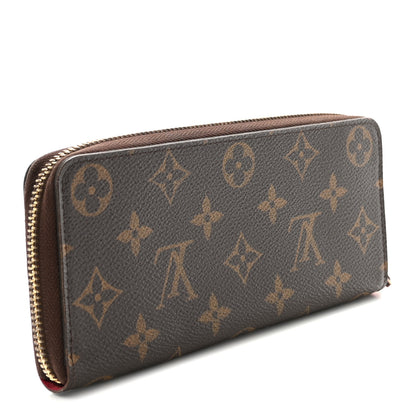 Louis Vuitton Monogram Clemence Wallet Fuchsia 3 of 6