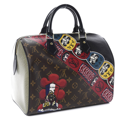 Louis Vuitton Monogram Kabuki Speedy 30 3 of 9
