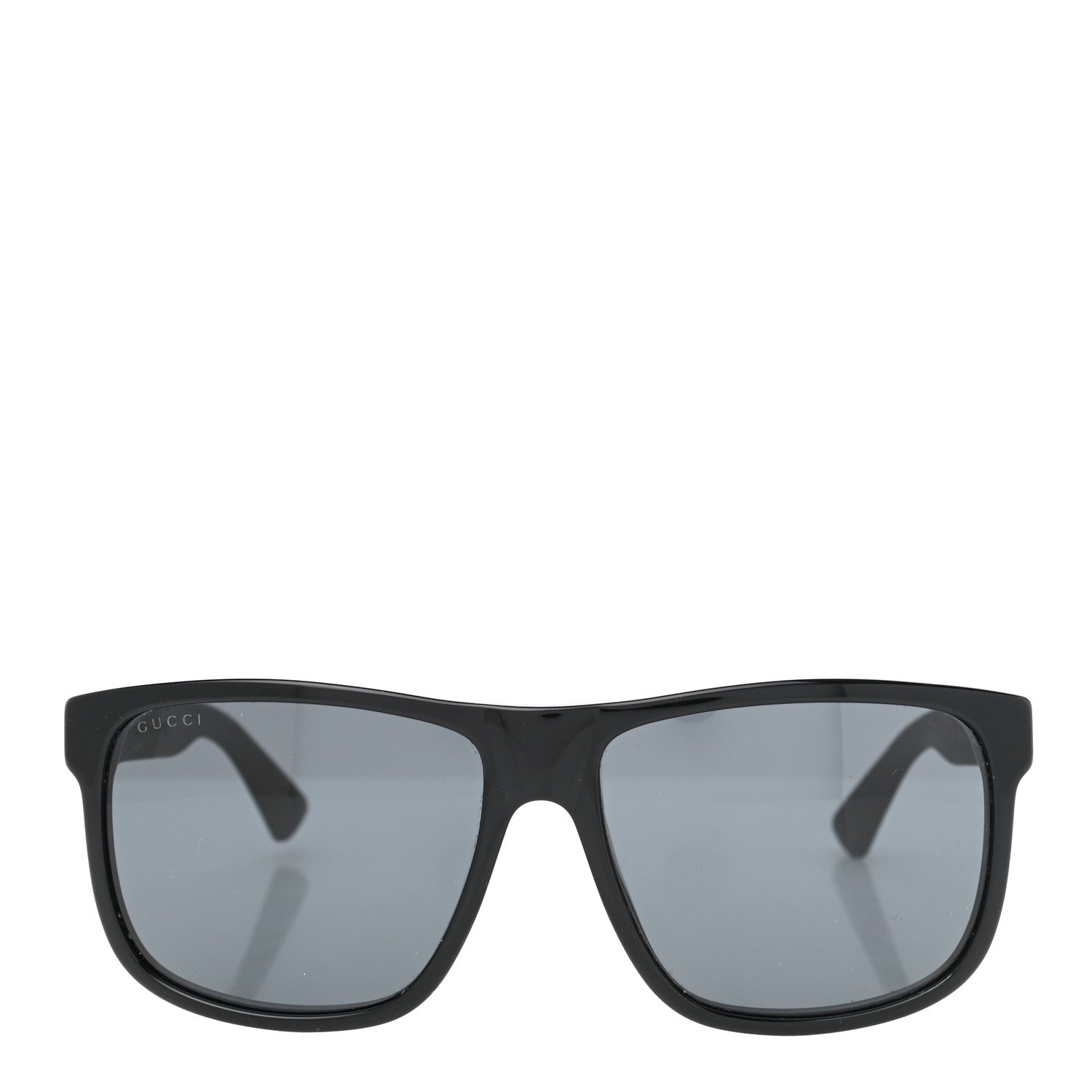 Gucci Web Square Frame GG0010S Sunglasses Black 2 of 8