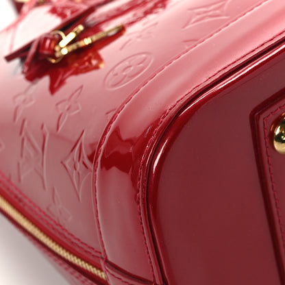 Louis Vuitton Vernis Alma PM Pomme D'Amour 7 of 10