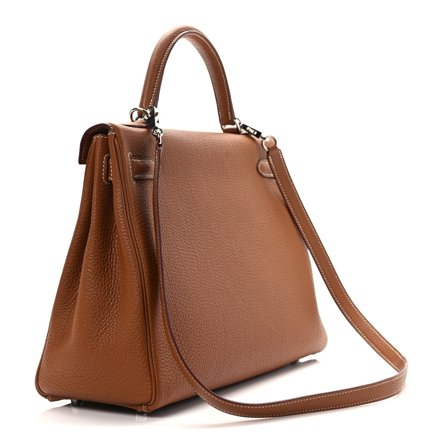 Hermes Togo Kelly Retourne 32 Gold 3 of 9