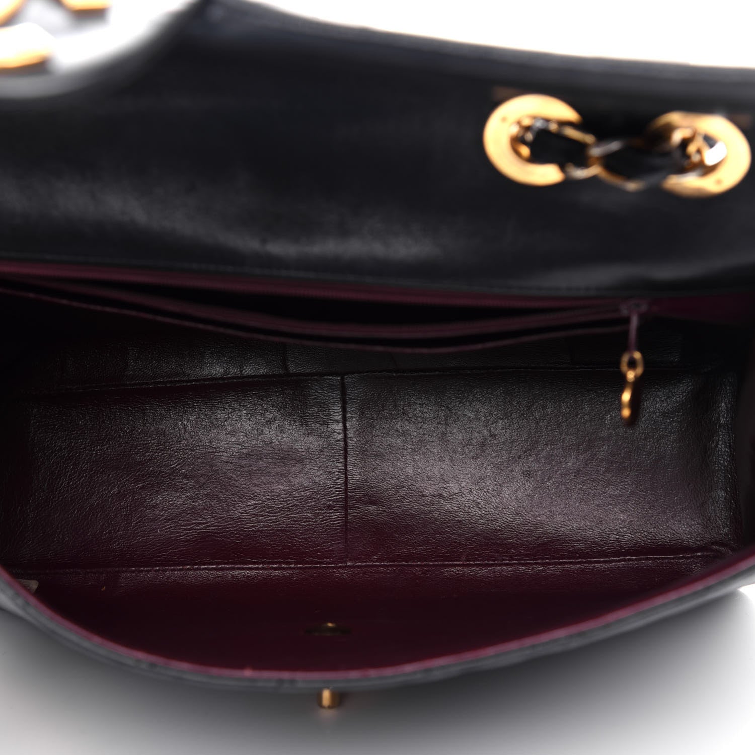 Chanel Lambskin Quilted XL Jumbo Single Flap Black 5 of 11