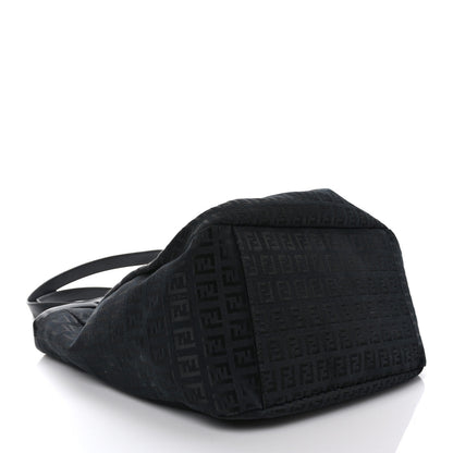 Fendi Zucchino Tote Tobacco Black 4 of 10