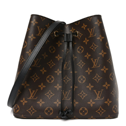 Louis Vuitton Monogram Neonoe MM Black 1 of 9
