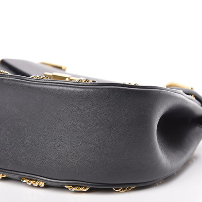 Chloe Calfskin Mini Drew Chain Shoulder Bag Black 8 of 14