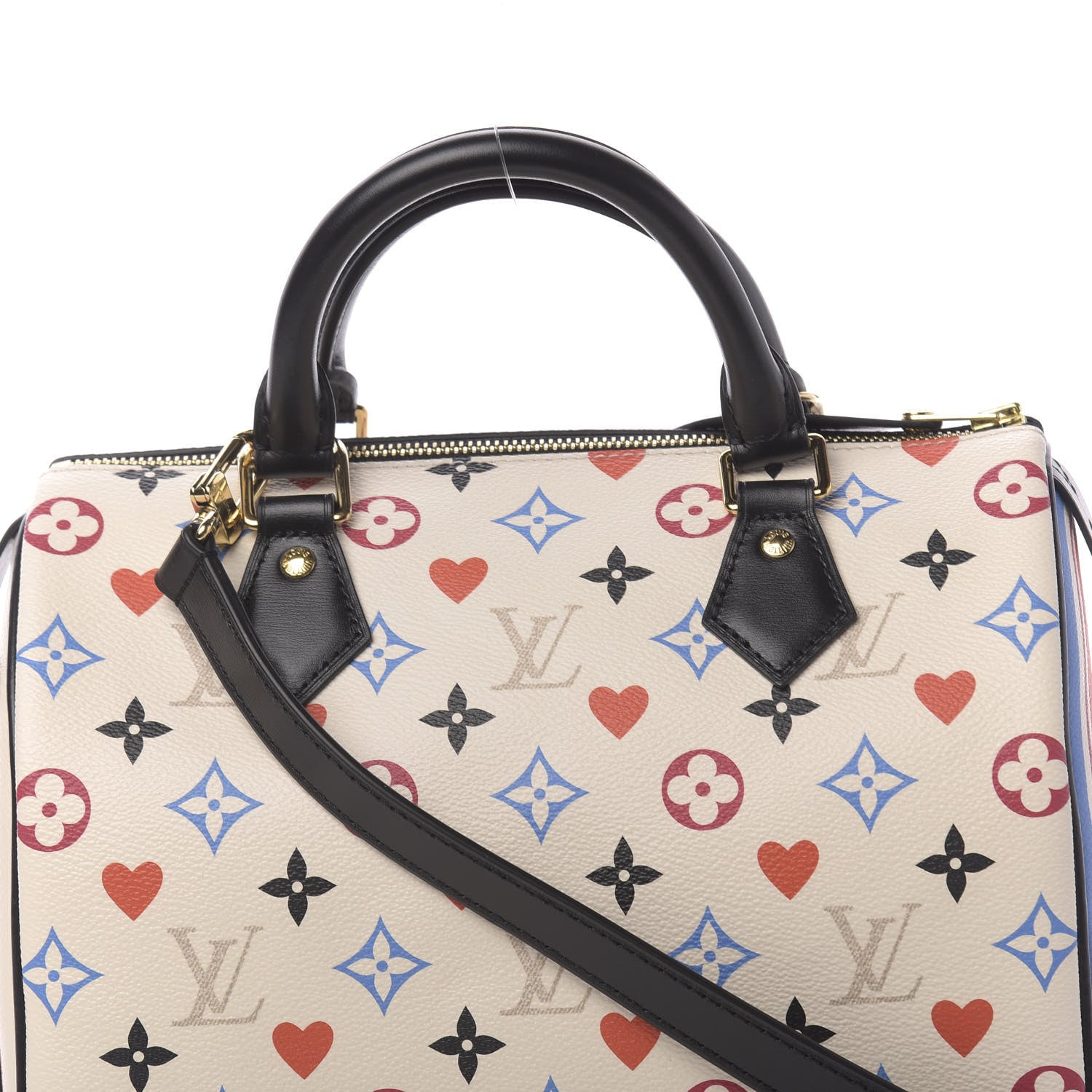 Louis Vuitton Game On Speedy Bandouliere 25 White 9 of 9