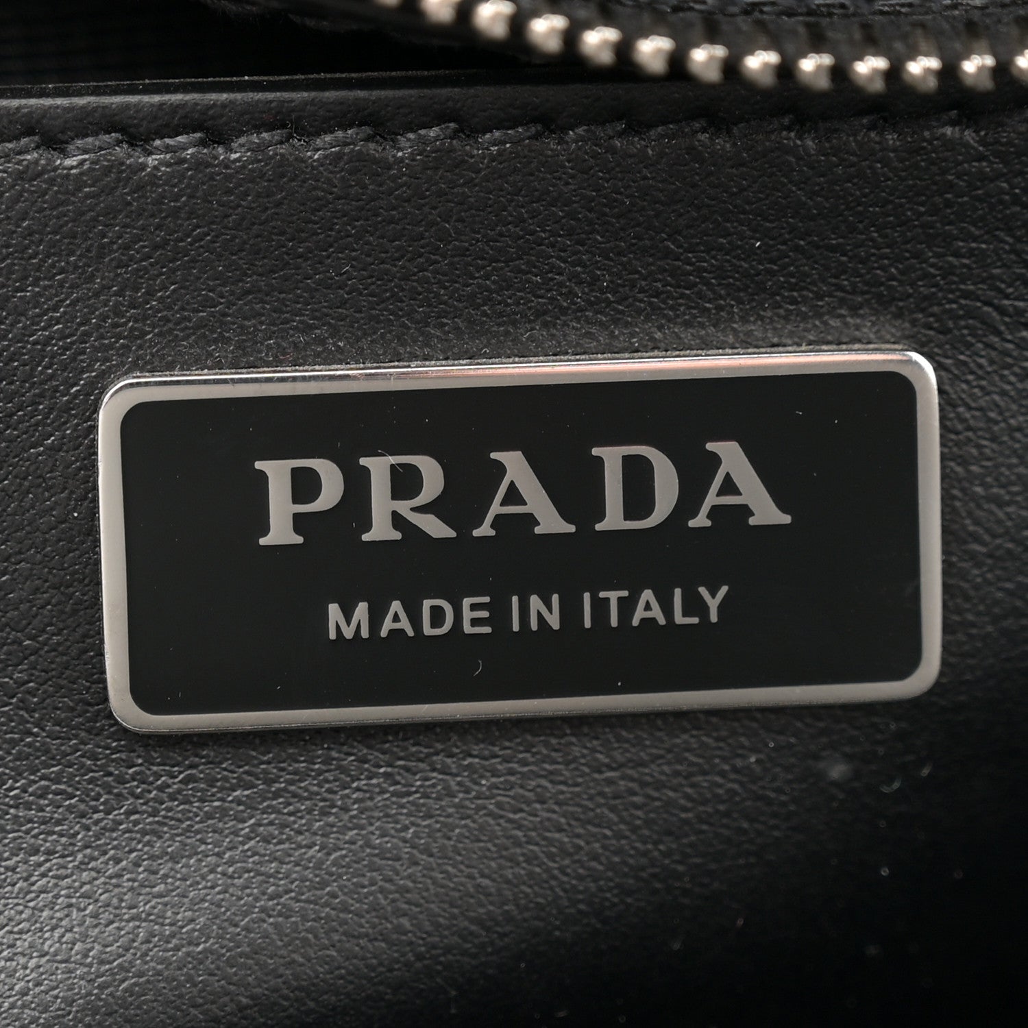 Prada Saffiano Cuir Medium Tote Black 6 of 13
