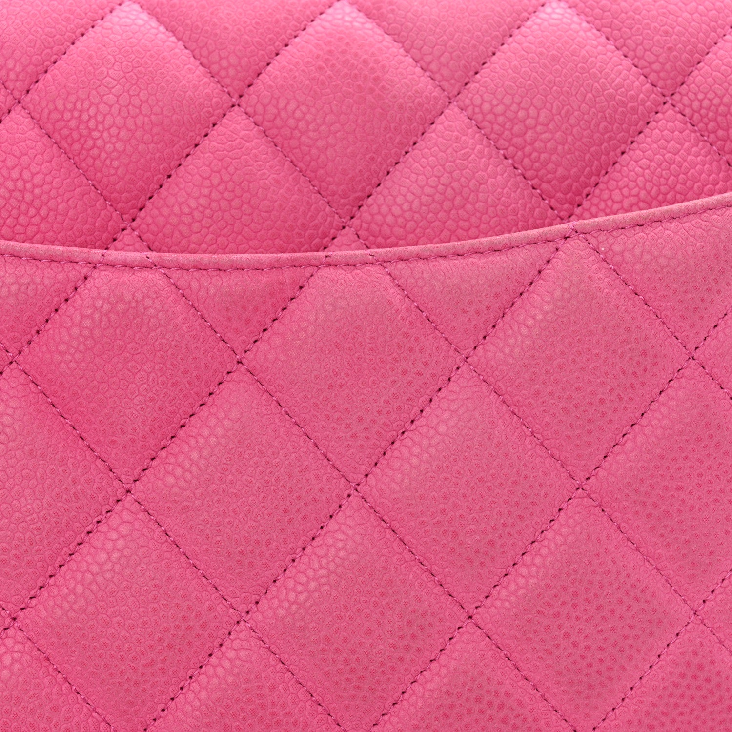 Chanel Iridescent Caviar Quilted Jumbo Double Flap Pink 17 of 19