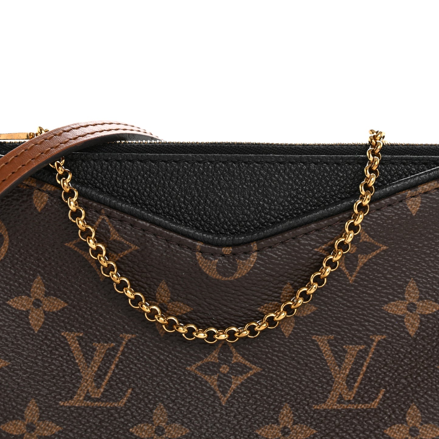 Monogram Pallas Clutch Black