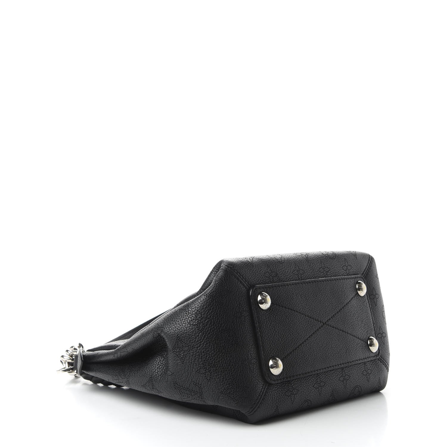 Louis Vuitton Mahina Babylone Chain BB Black 5 of 10