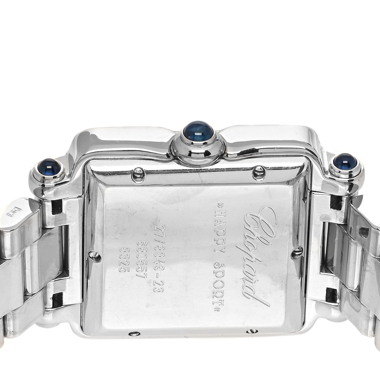 Chopard Stainless Steel 7 Diamond 27mm Happy Sport Quartz Watch 4 of 4