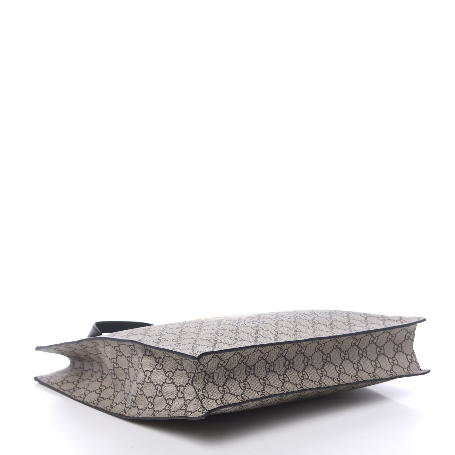 Gucci GG Supreme Monogram L'Aveugle Par Amour Print Vertical Tote Black 4 of 10