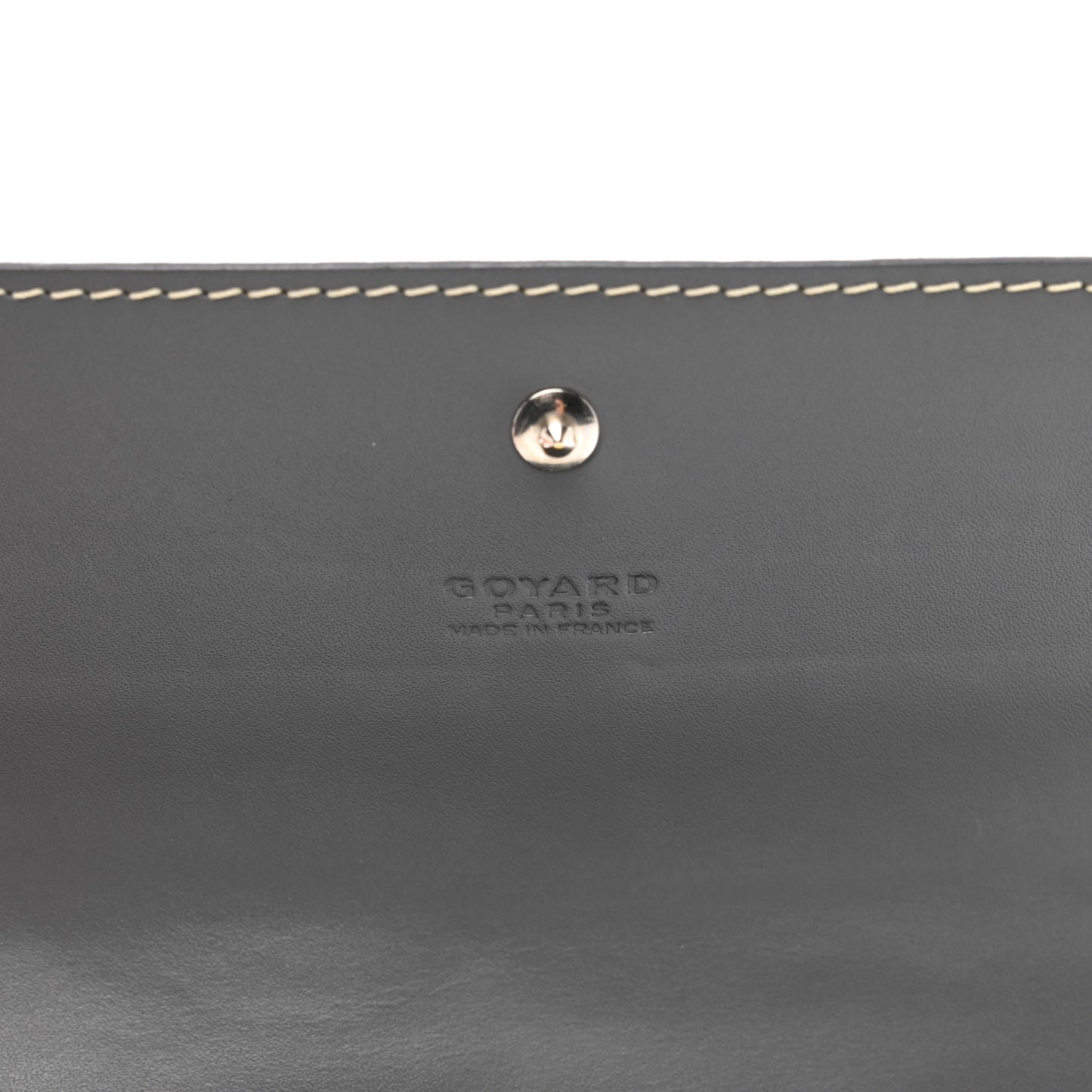Goyardine Varenne Long Wallet Grey