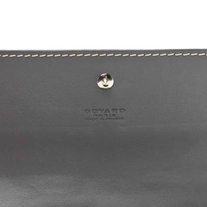 Goyard Goyardine Varenne Long Wallet Grey 6 of 8
