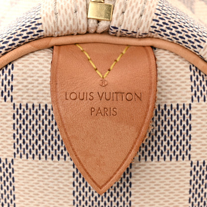 Louis Vuitton Damier Azur Speedy 25 6 of 9