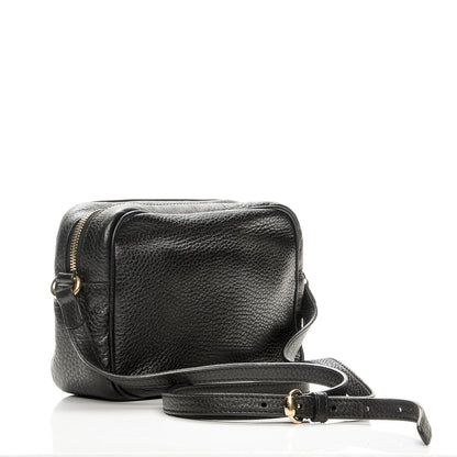 Gucci Pebbled Calfskin Small Soho Disco Bag Black 3 of 7