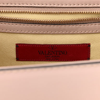 Valentino Garavani Vitello Small Glam Lock Rockstud Flap Poudre 6 of 12