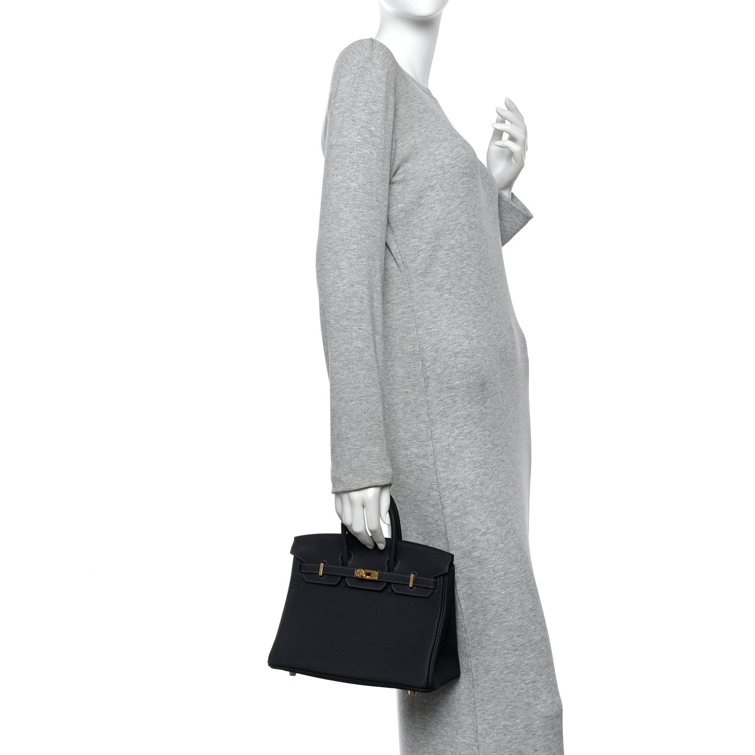 Hermes Togo Birkin 25 Caban 2 of 11