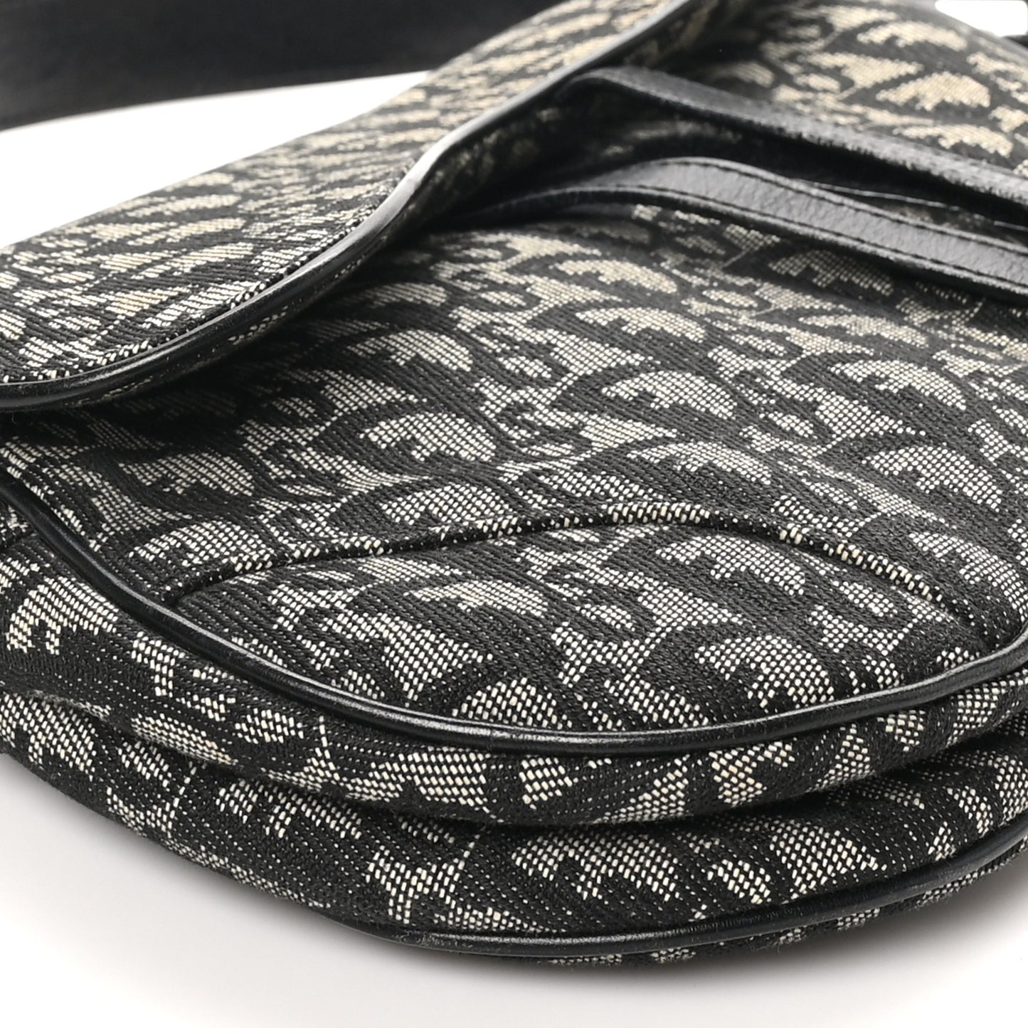 Monogram Saddle Bag Blue