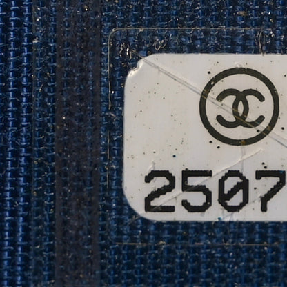 Chanel Caviar Quilted Small Boy Clutch With Chain Blue 8 of 11