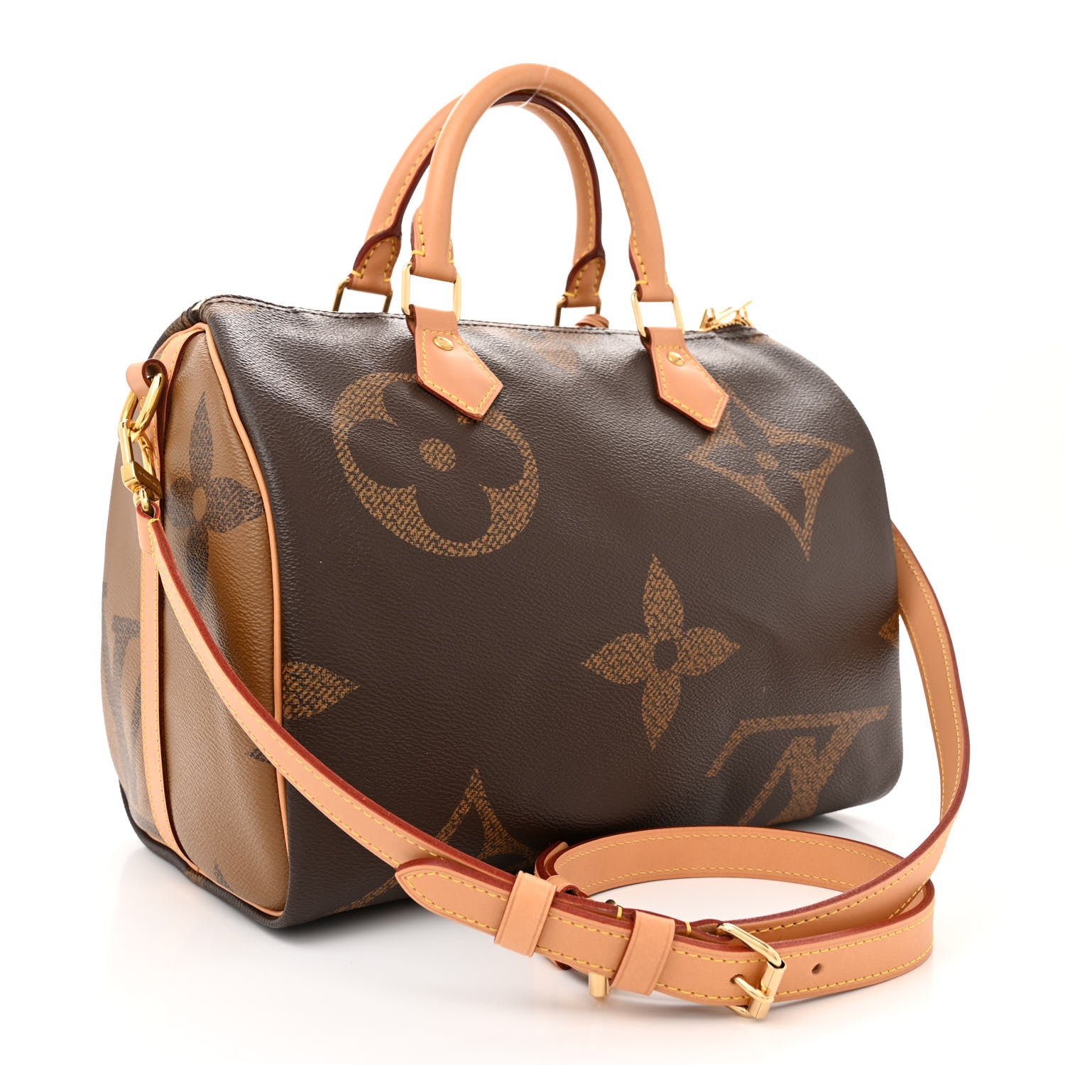Louis Vuitton Reverse Monogram Giant Speedy Bandouliere 30 3 of 11
