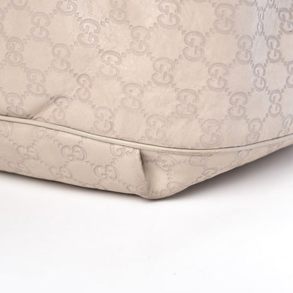 Gucci Guccissima Signature Medium Emily Hobo Mystic White 11 of 14