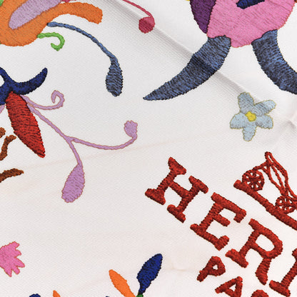 Hermes Silk Din Tini Ya Zue Scarf 90 5 of 6