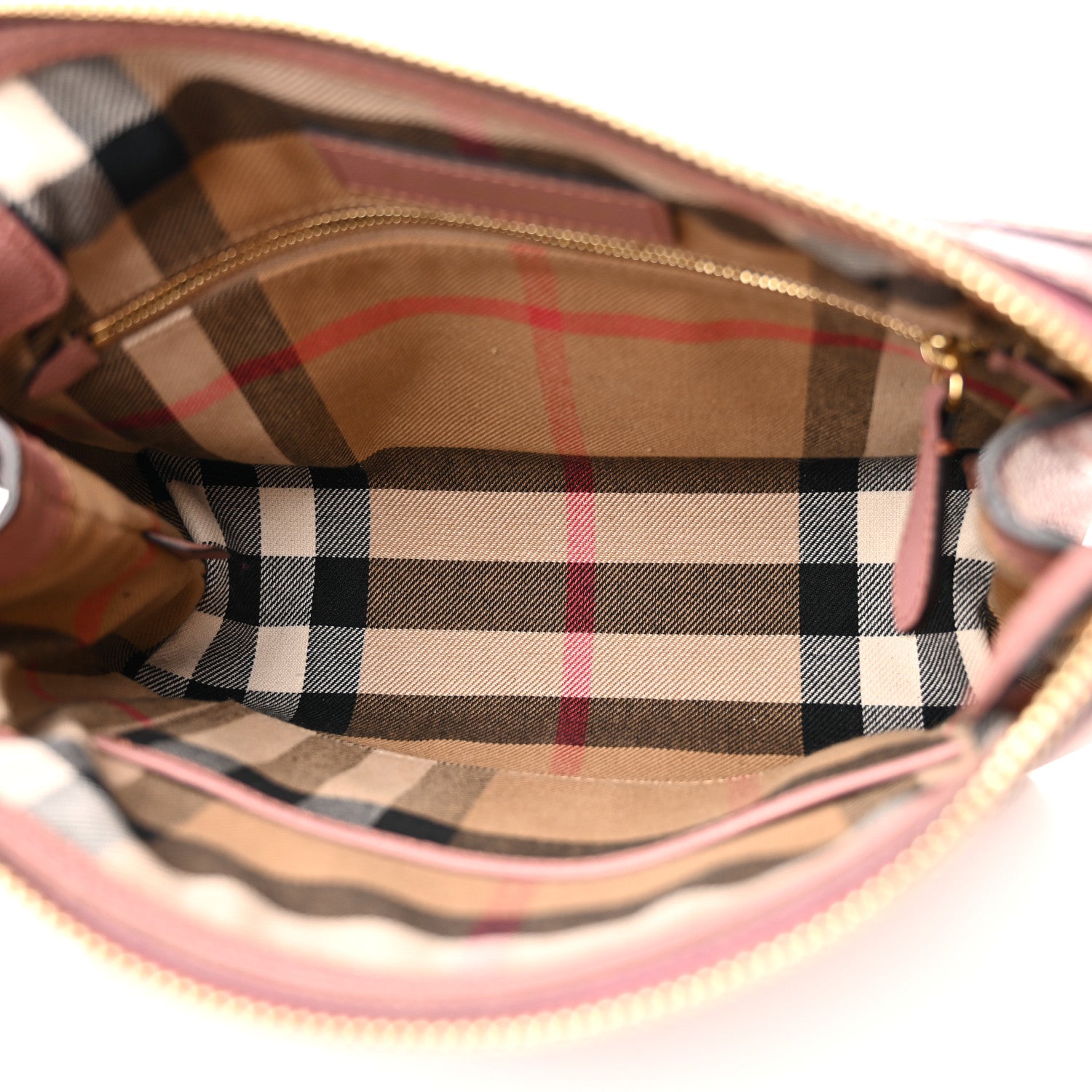 Burberry Soft Grain Calfskin Small Helmsley Crossbody Dusty Pink 5 of 13